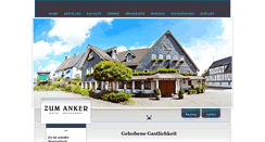 Desktop Screenshot of hotel-zumanker.com